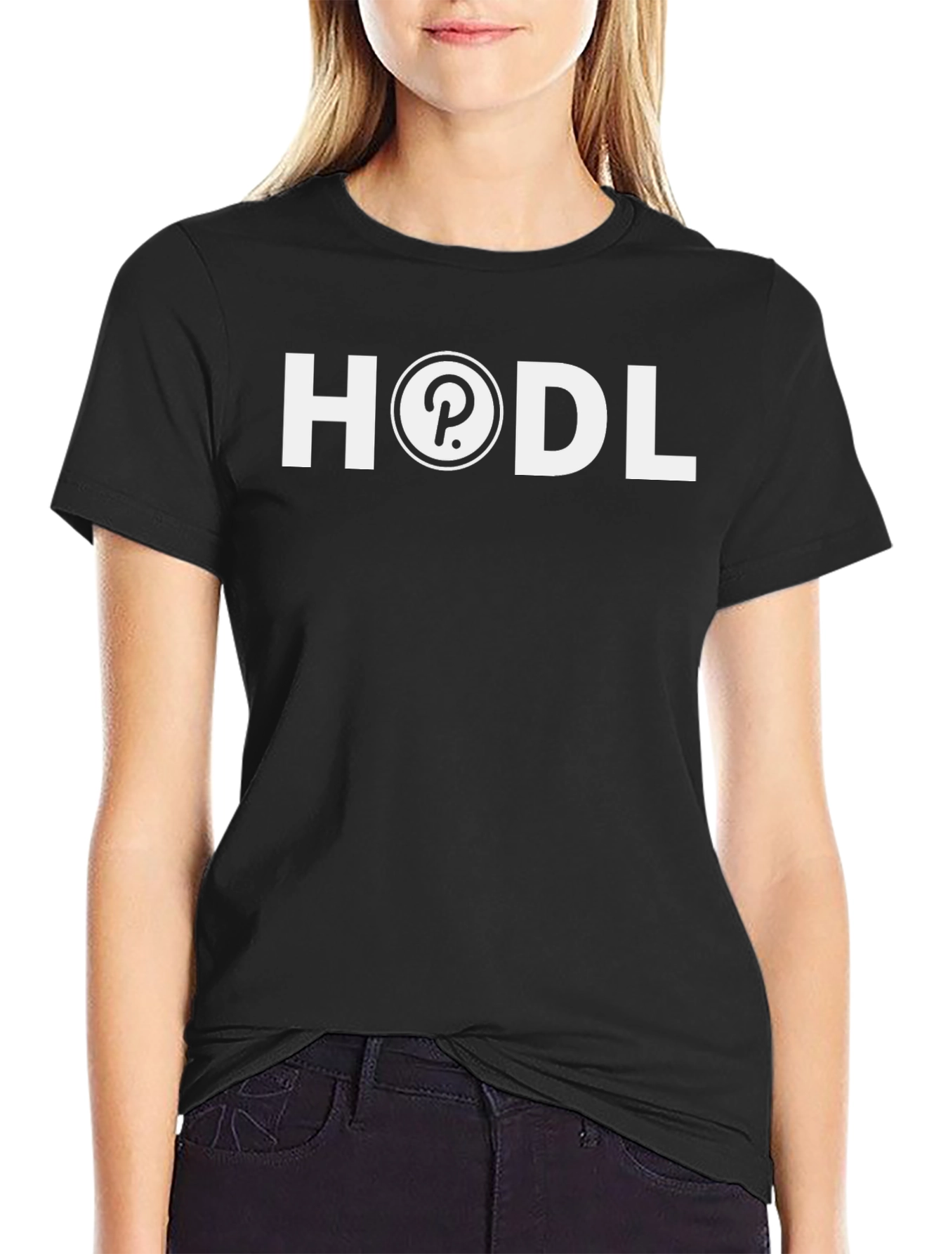 HODL Polkadot Crypto Black T-Shirt