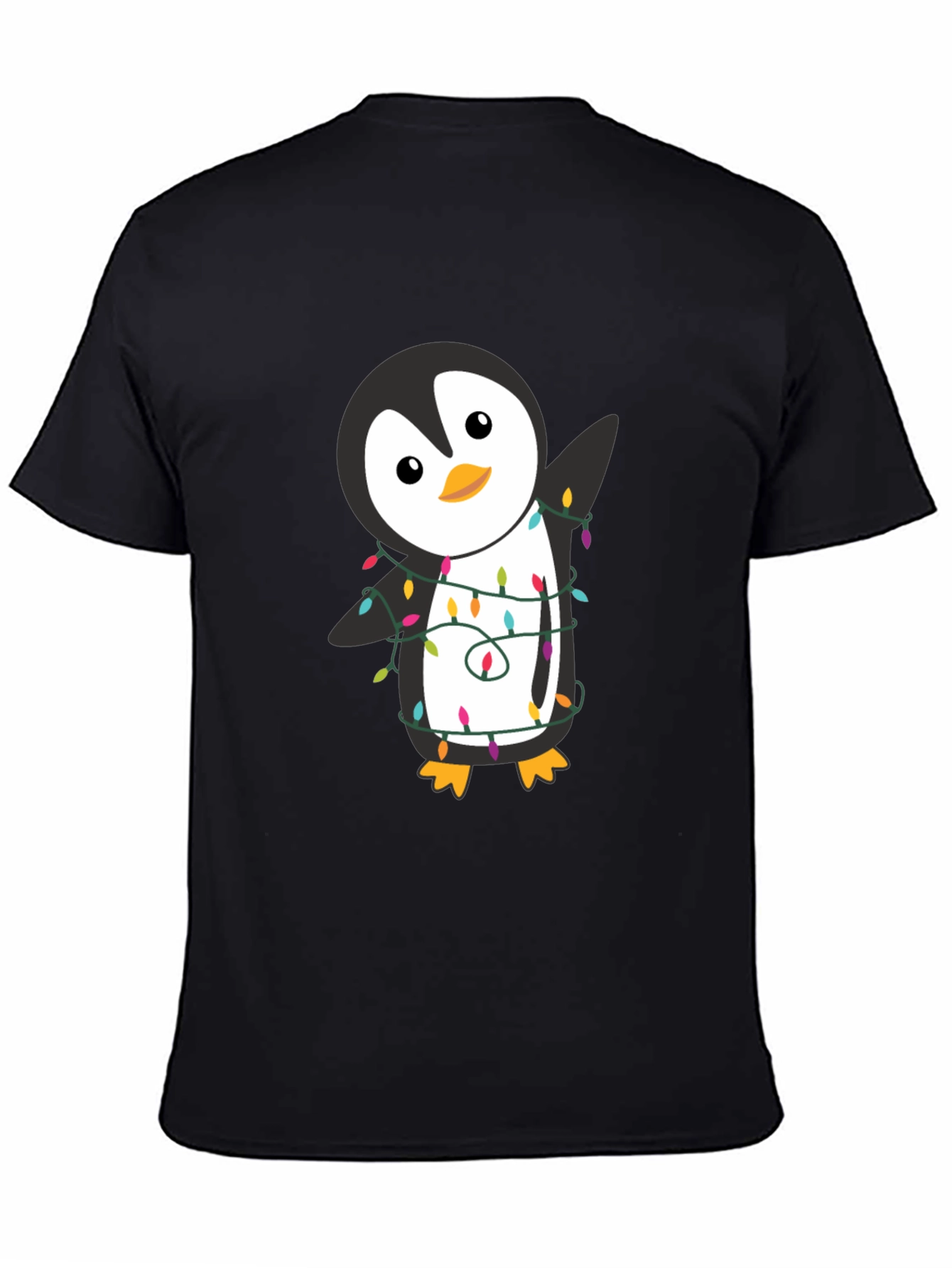 Festive Penguin T-Shirt - Holiday Cheer