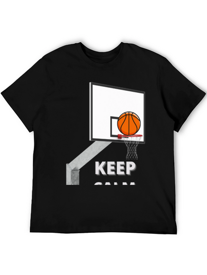 Keep Calm Basketball T-Shirt