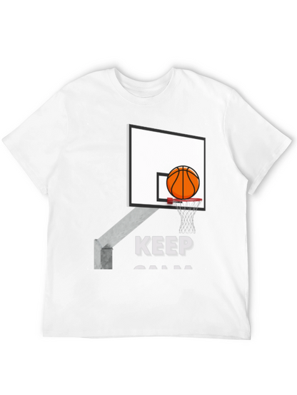 Keep Calm Basketball T-Shirt