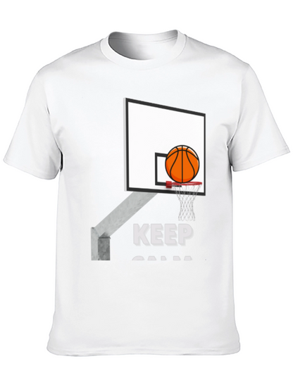 Keep Calm Basketball T-Shirt
