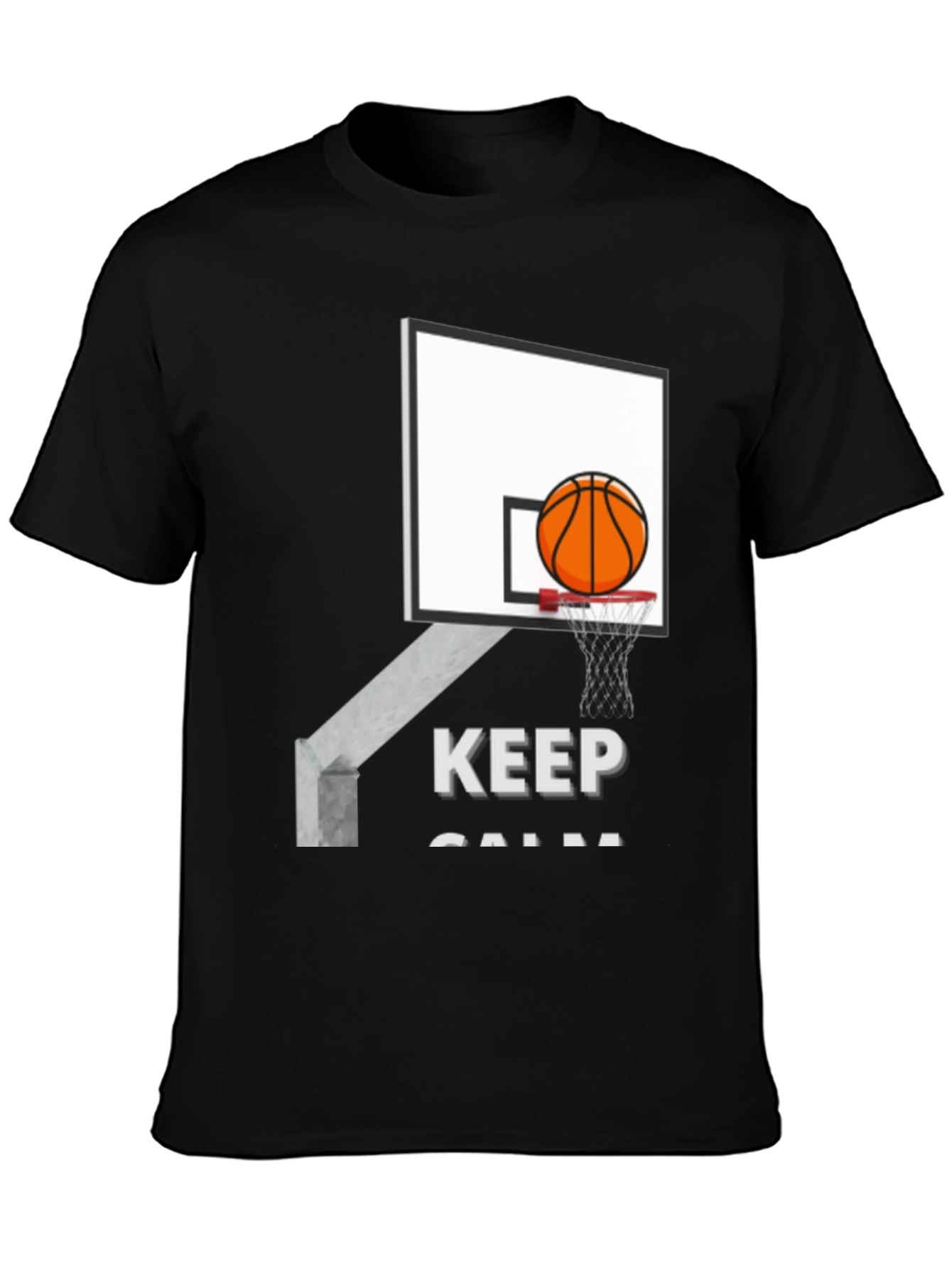 Keep Calm Basketball T-Shirt