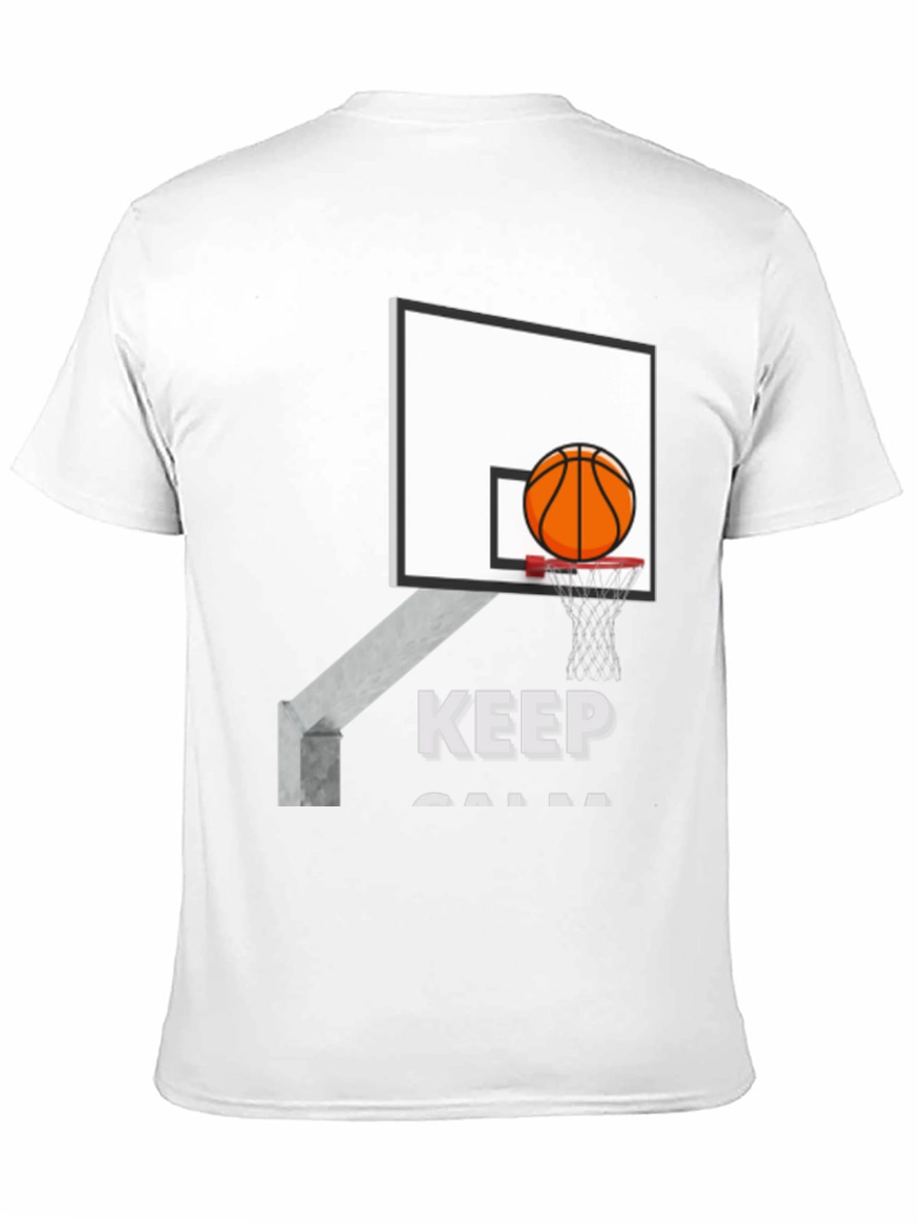 Keep Calm Basketball T-Shirt