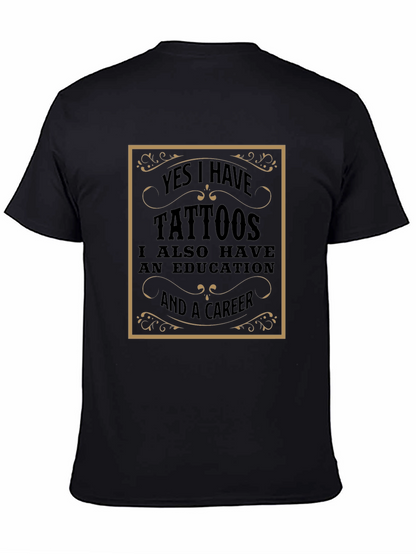 Tattoos Education Career Tee