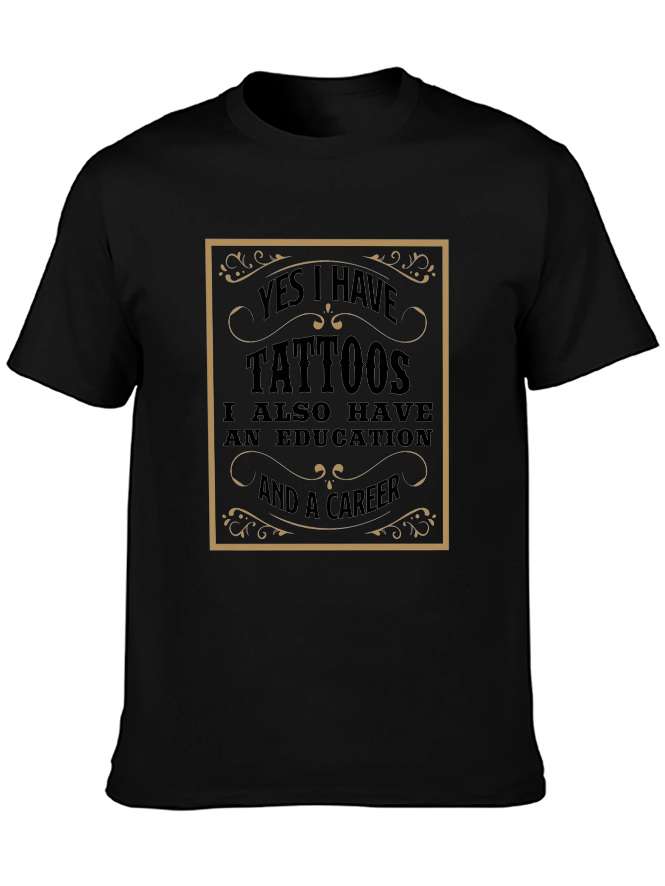 Tattoos Education Career Tee