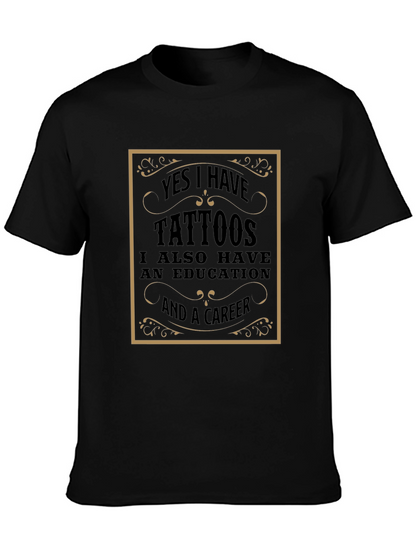 Tattoos Education Career Tee