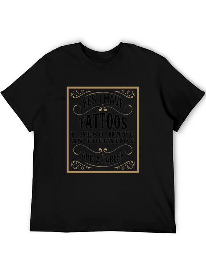 Tattoos Education Career Tee