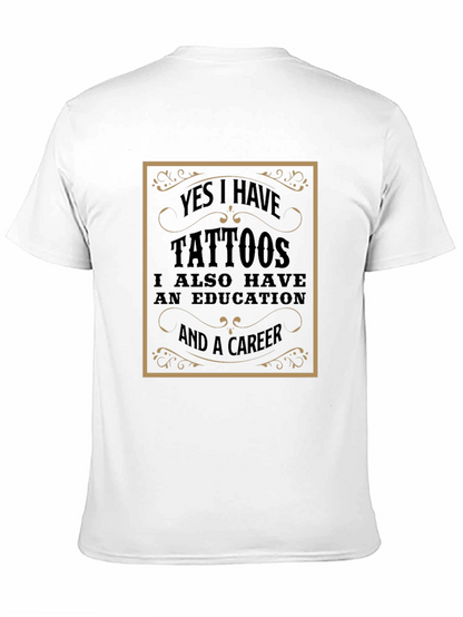 Tattoos Education Career Tee