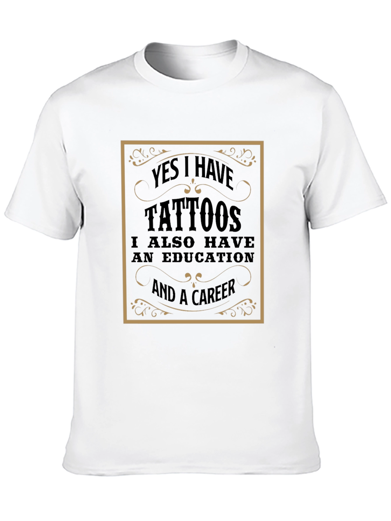 Tattoos Education Career Tee