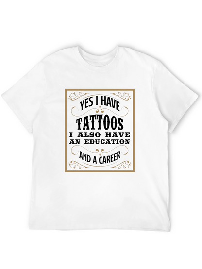 Tattoos Education Career Tee