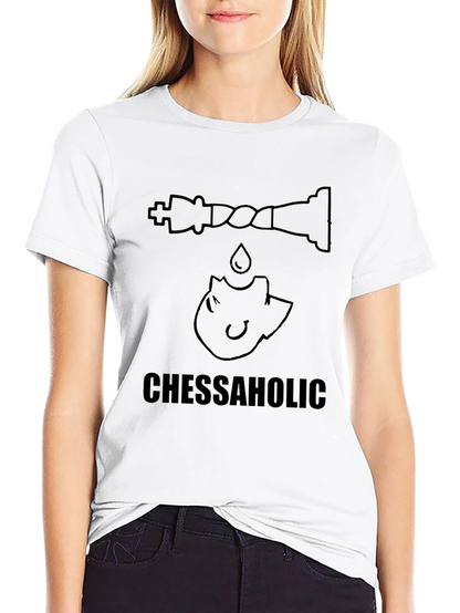 Chessaholic T-Shirt - Chess Lovers Apparel