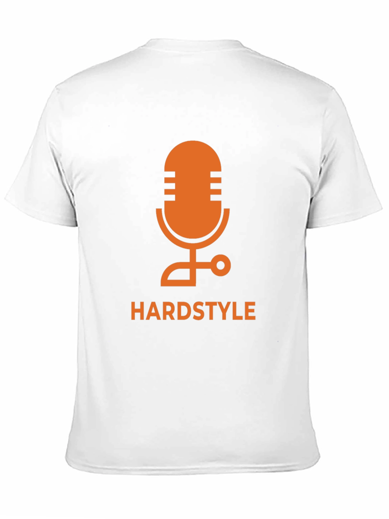 Hardstyle Microphone Graphic Tee - Black