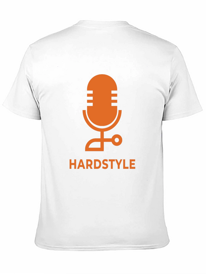 Hardstyle Microphone Graphic Tee - Black