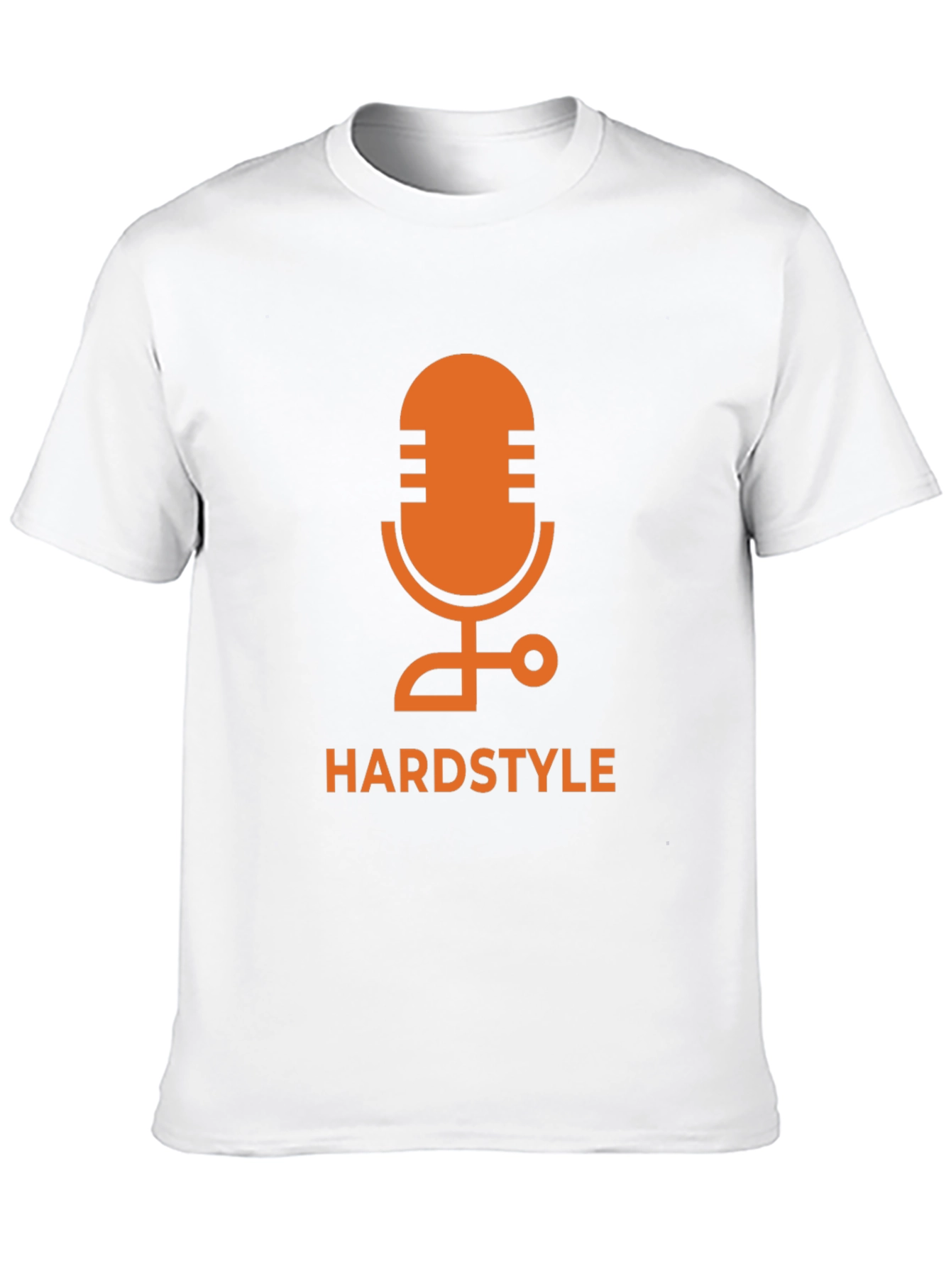 Hardstyle Microphone Graphic Tee - Black
