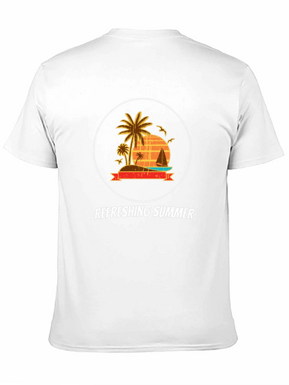 Refreshing Summer Graphic Tee - Island Life