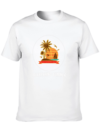 Refreshing Summer Graphic Tee - Island Life