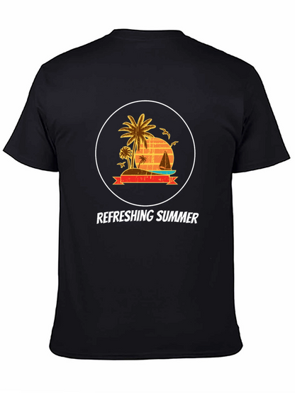 Refreshing Summer Graphic Tee - Island Life