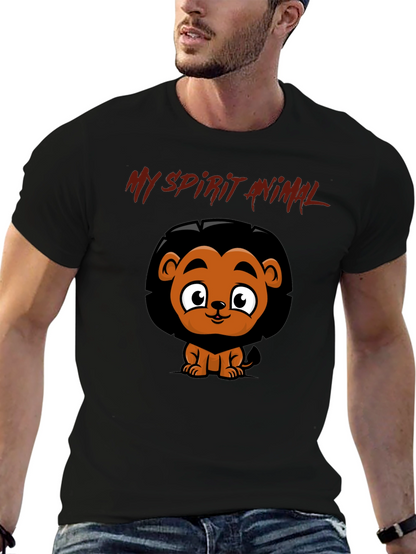 My Spirit Animal Lion Graphic Tee