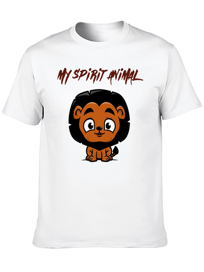 My Spirit Animal Lion Graphic Tee