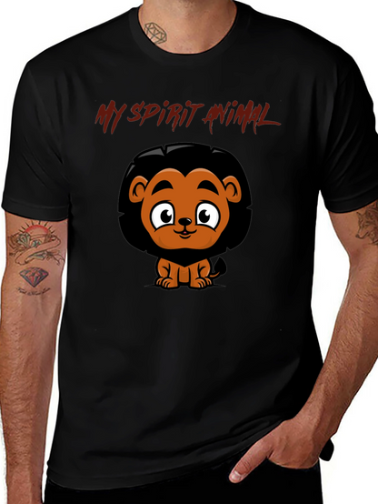 My Spirit Animal Lion Graphic Tee