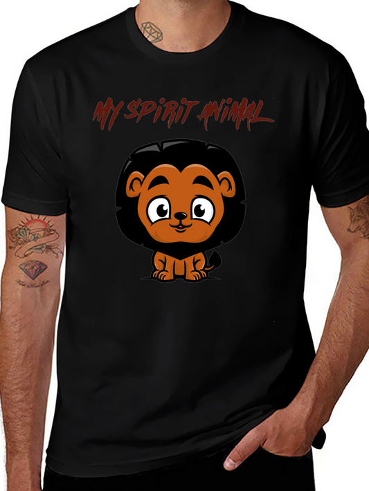 My Spirit Animal Lion Graphic Tee