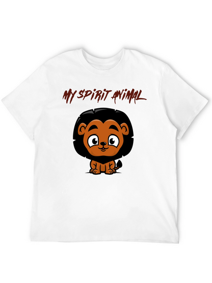 My Spirit Animal Lion Graphic Tee