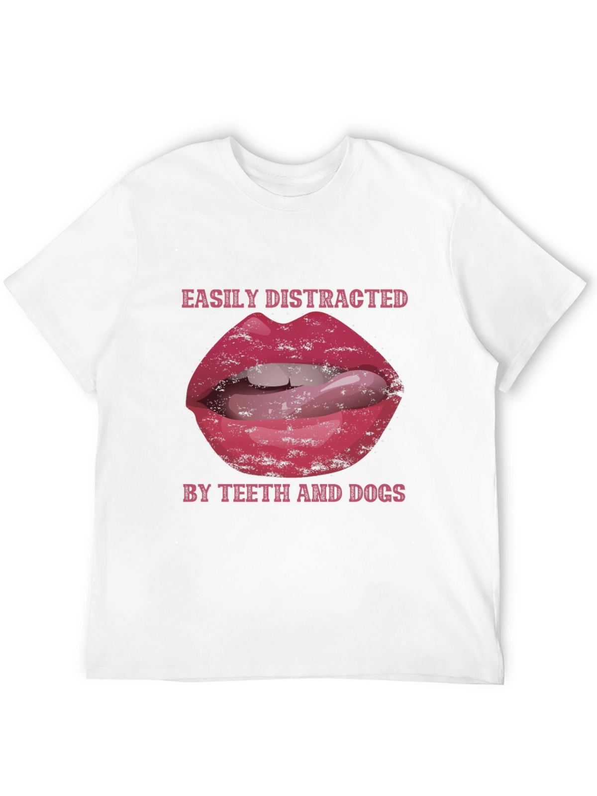 Easily Distracted Lips T-Shirt