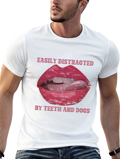 Easily Distracted Lips T-Shirt