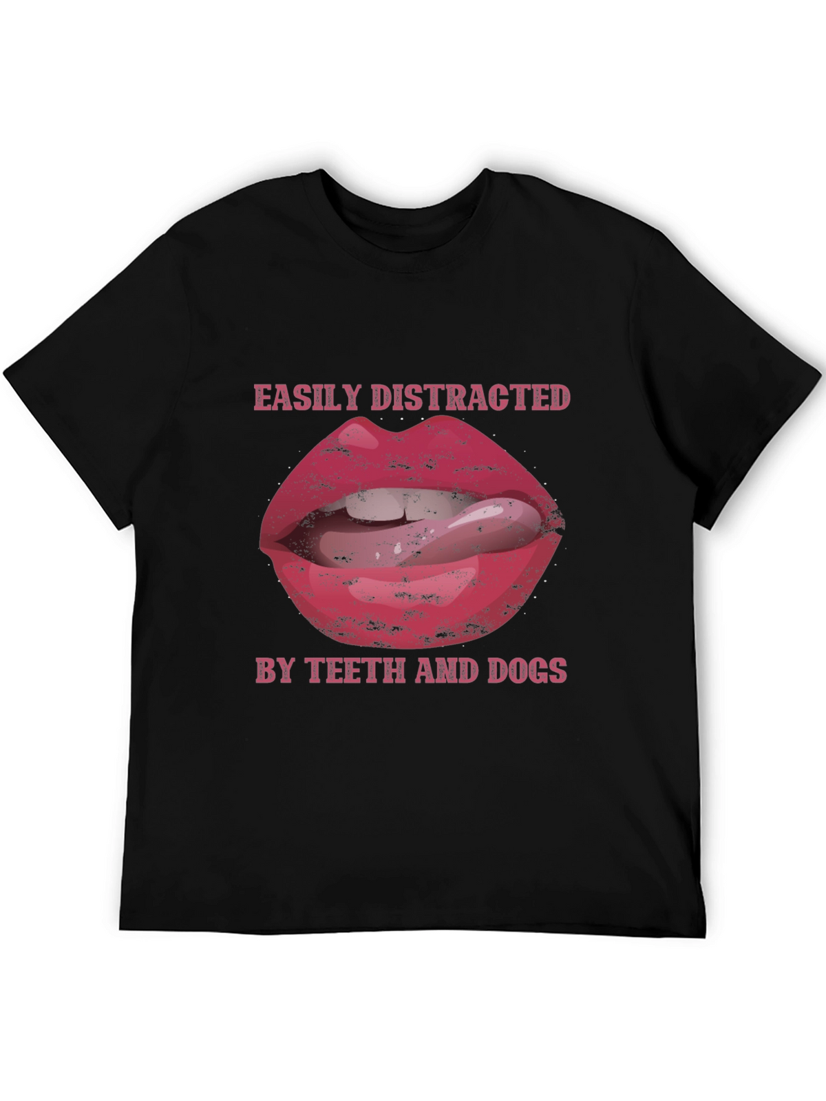 Easily Distracted Lips T-Shirt