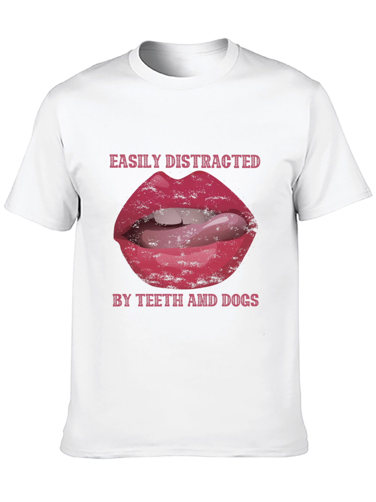 Easily Distracted Lips T-Shirt