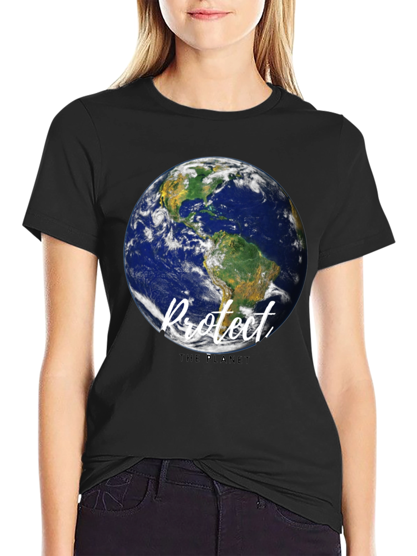 Protect the Planet Graphic T-Shirt - Eco-Friendly Style