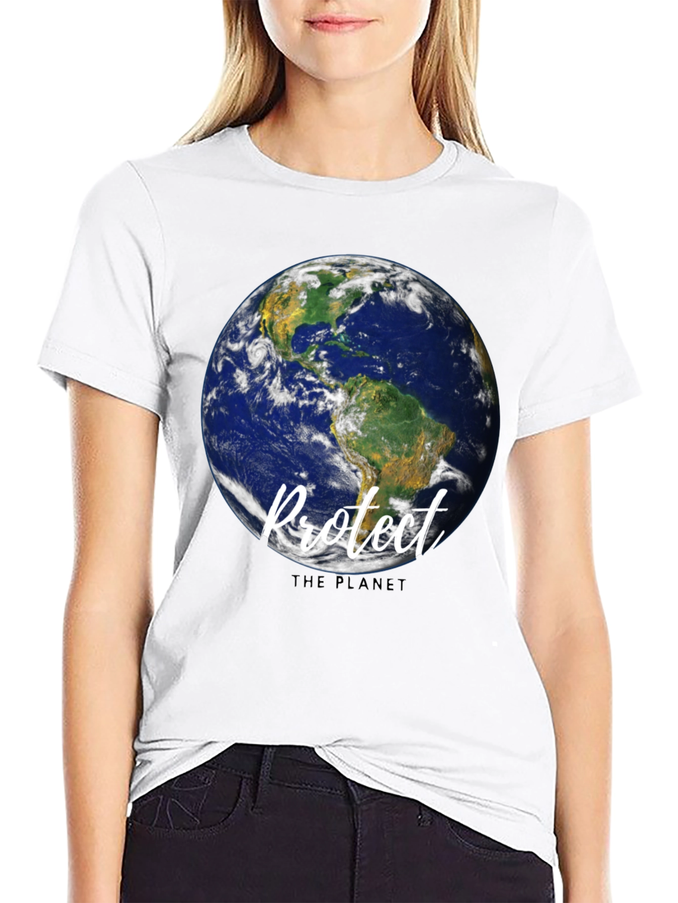 Protect the Planet Graphic T-Shirt - Eco-Friendly Style