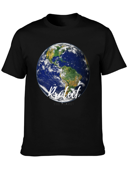 Protect the Planet Graphic T-Shirt - Eco-Friendly Style