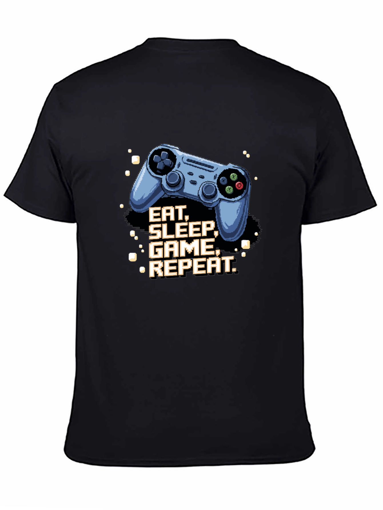 Eat Sleep Game Repeat Gamer T-Shirt