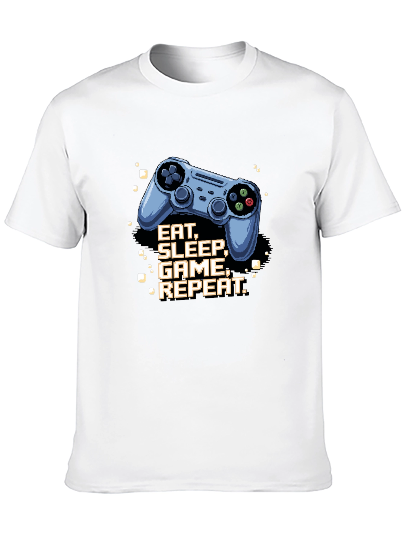 Eat Sleep Game Repeat Gamer T-Shirt