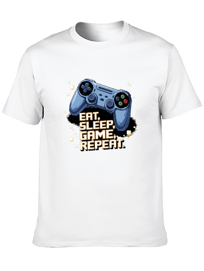 Eat Sleep Game Repeat Gamer T-Shirt