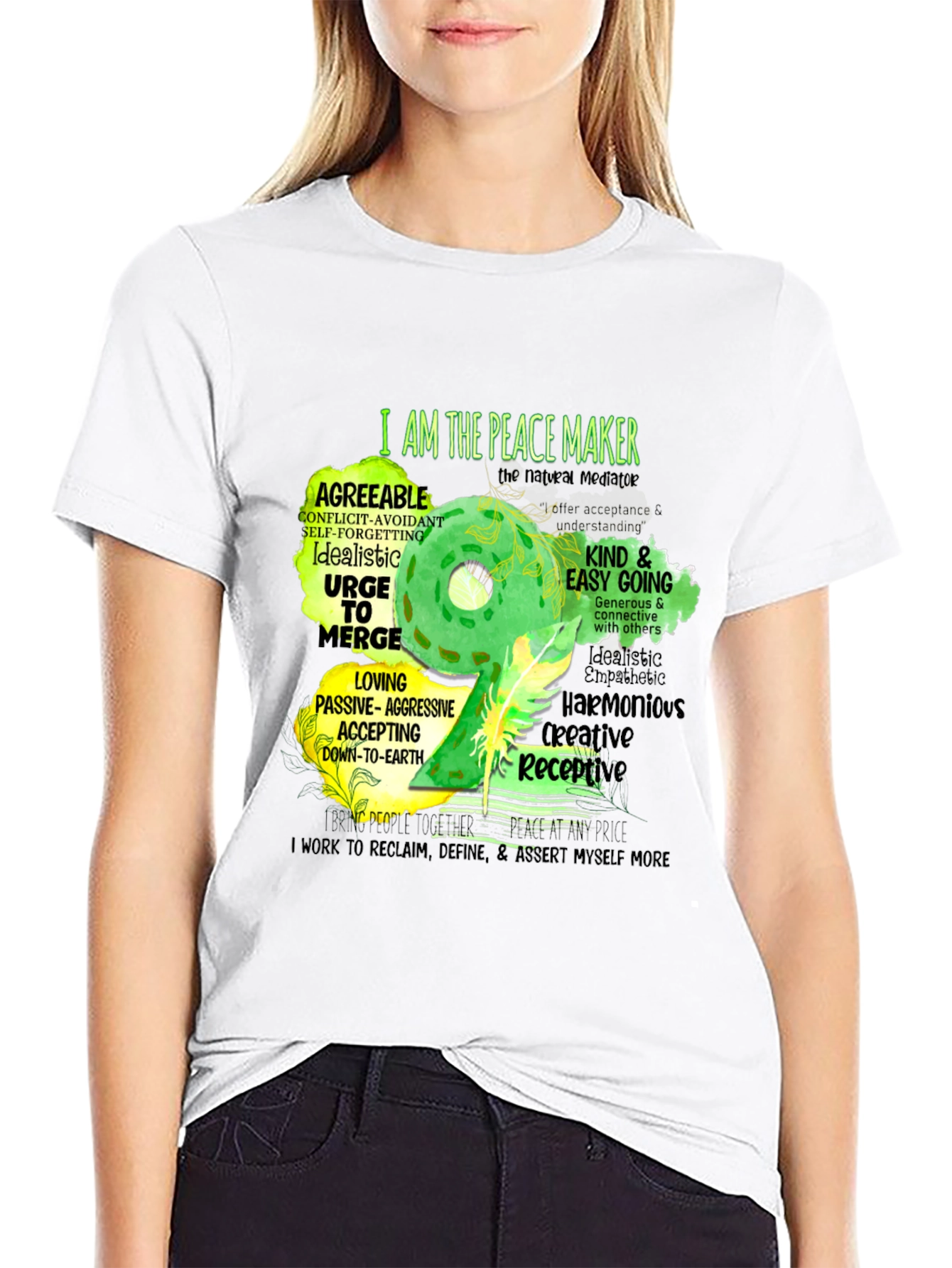 Peace Maker T-Shirt: Idealistic & Kind