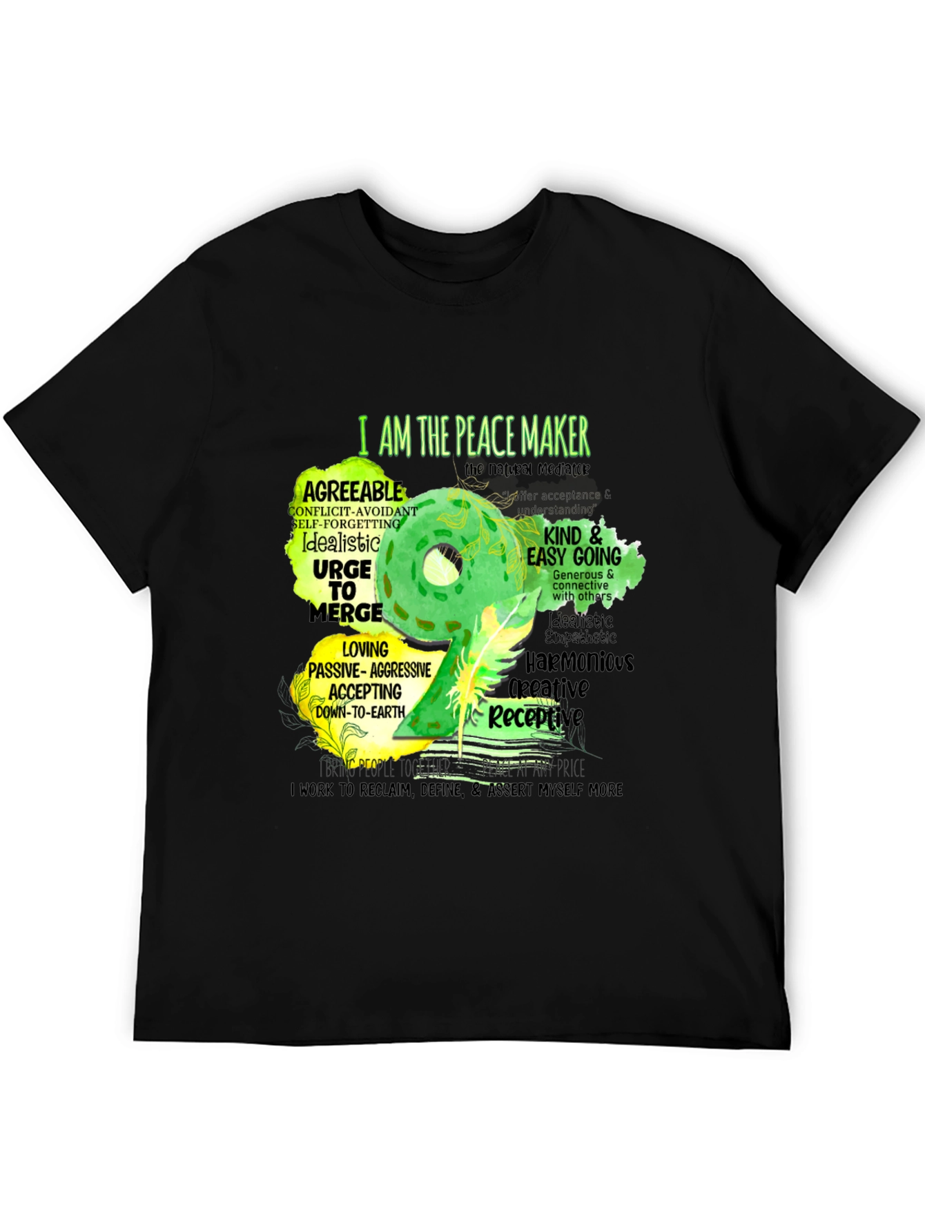 Peace Maker T-Shirt: Idealistic & Kind