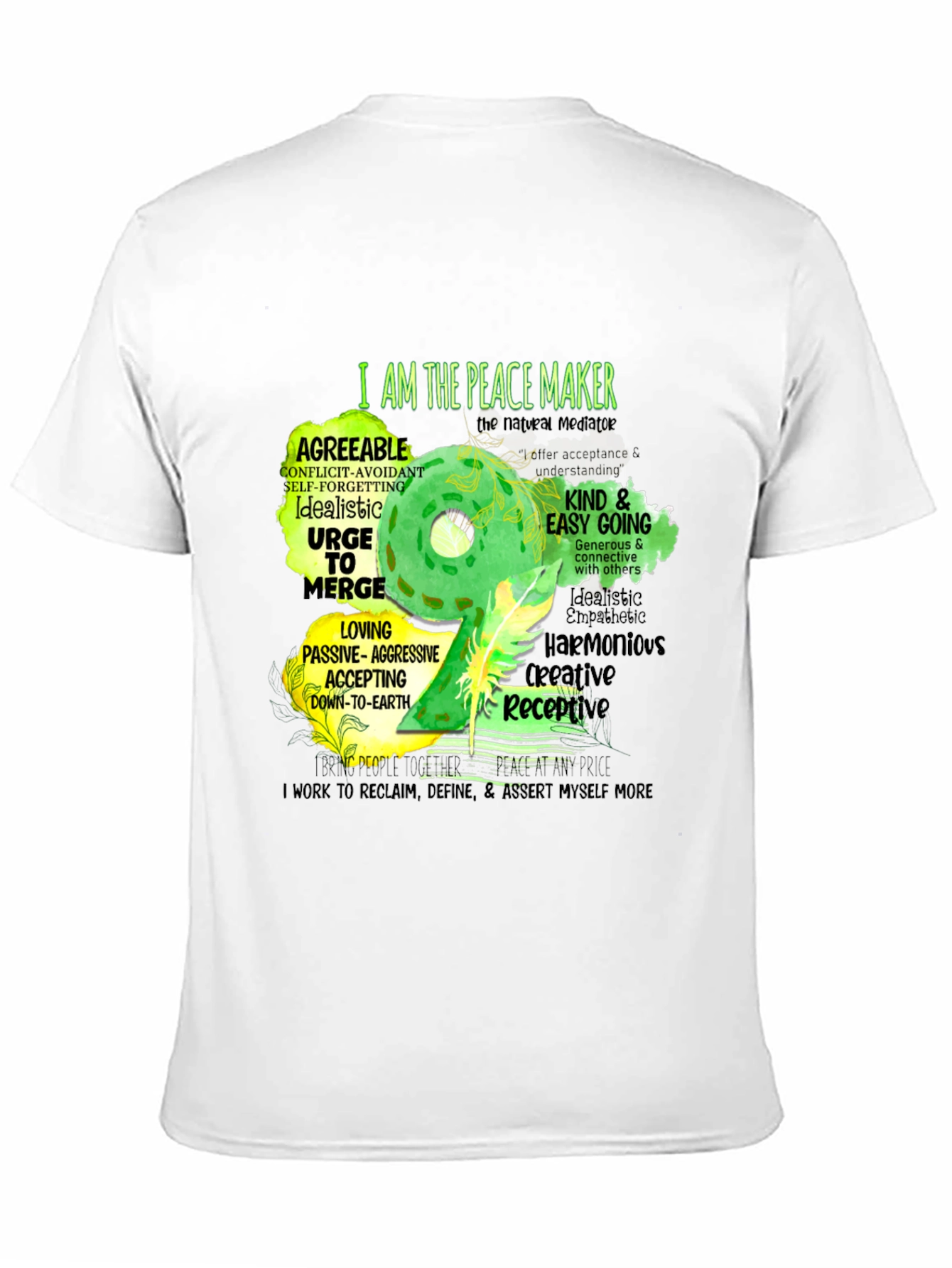 Peace Maker T-Shirt: Idealistic & Kind