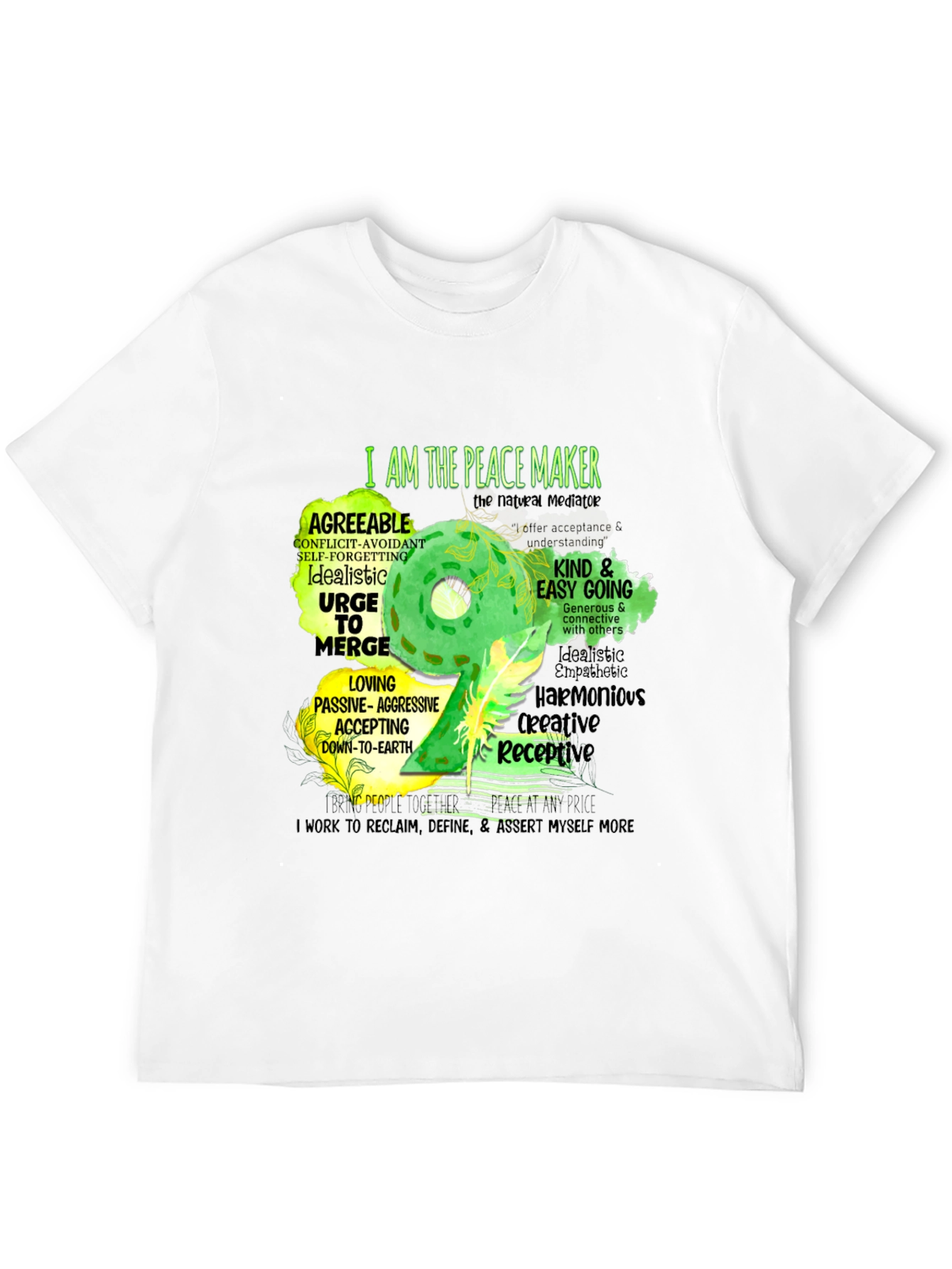Peace Maker T-Shirt: Idealistic & Kind