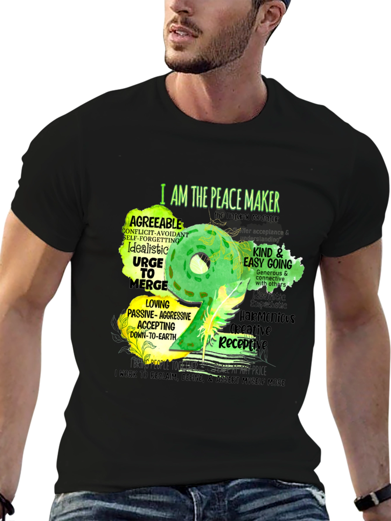 Peace Maker T-Shirt: Idealistic & Kind