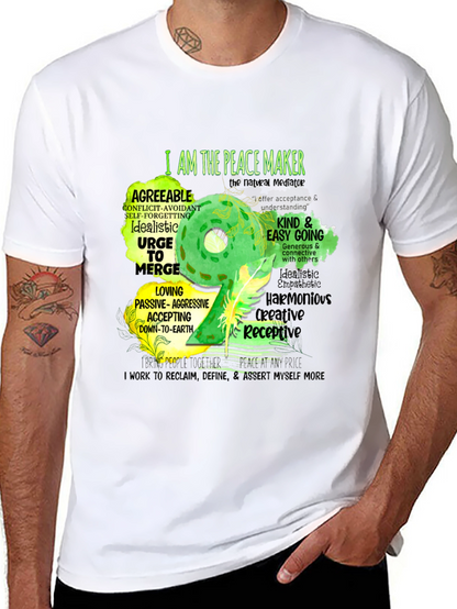 Peace Maker T-Shirt: Idealistic & Kind