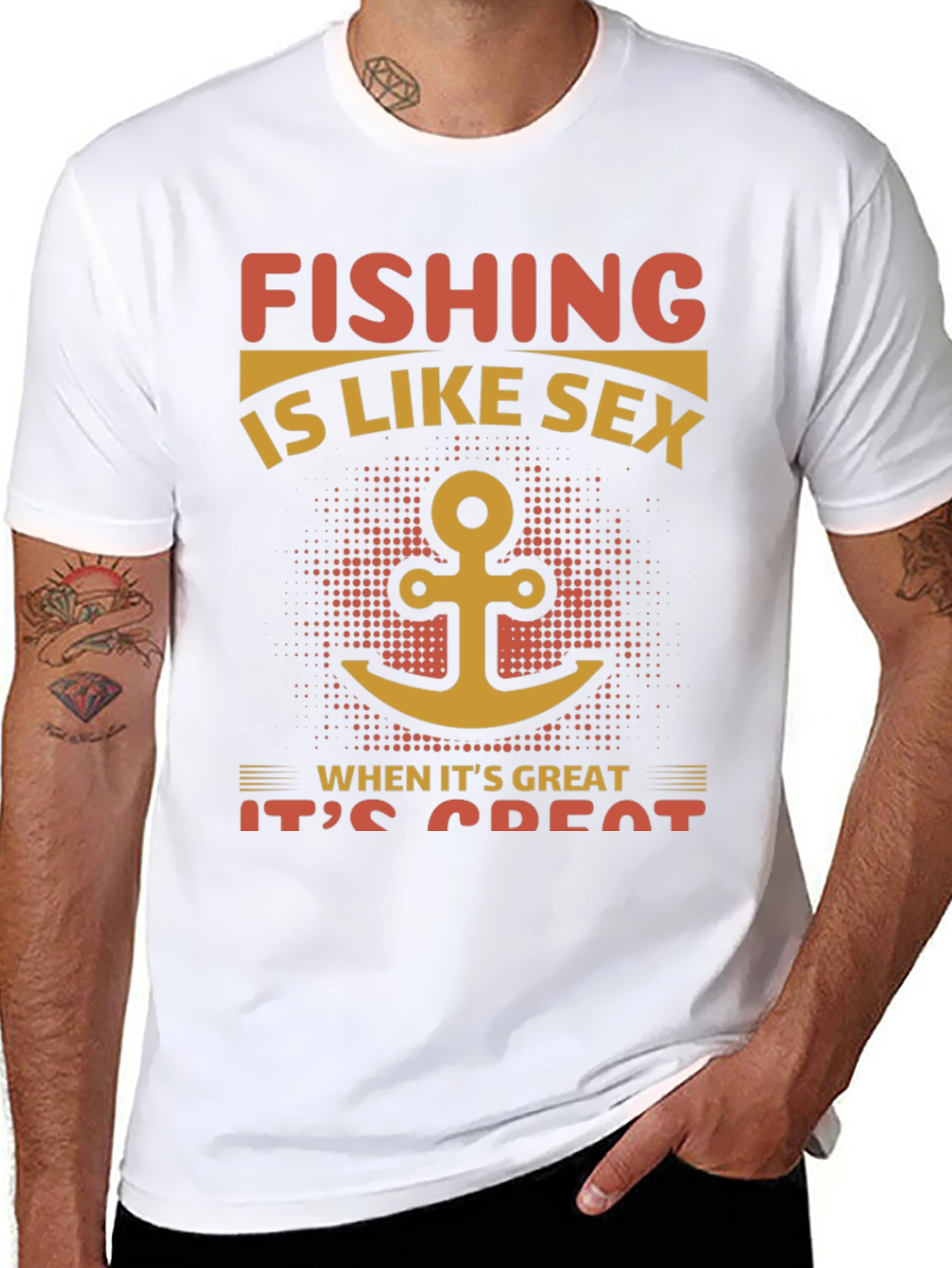 Fishing Like Sex T-Shirt - Great Catch!