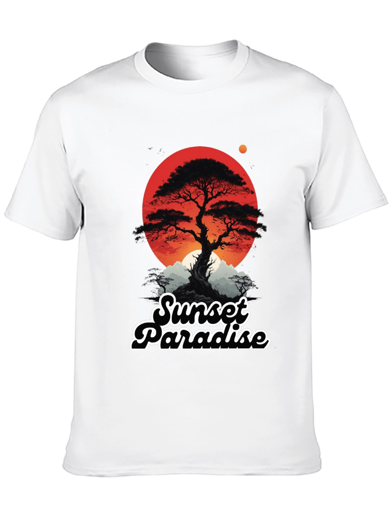 Sunset Paradise Graphic T-Shirt