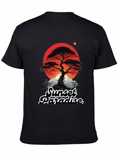 Sunset Paradise Graphic T-Shirt