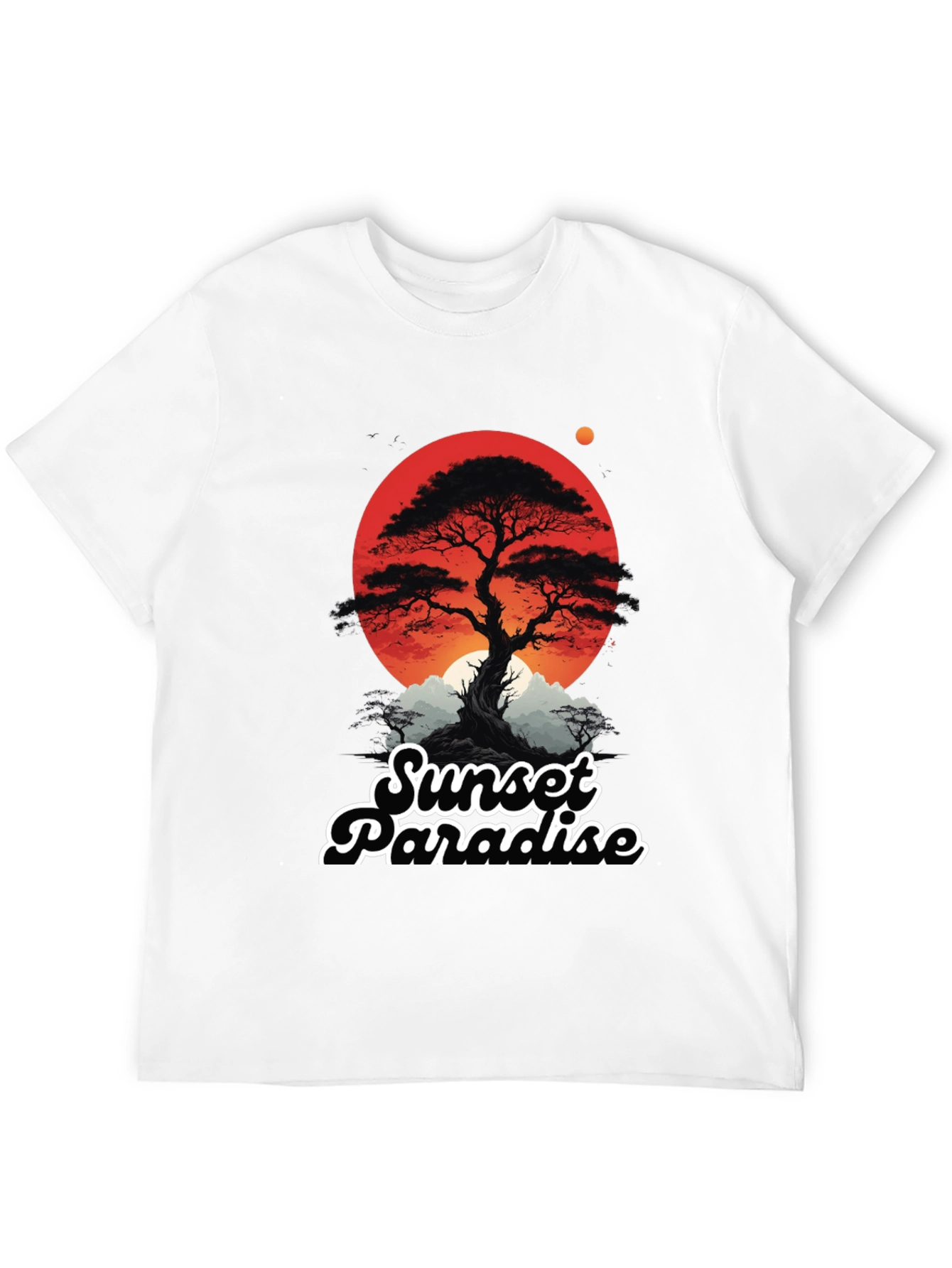 Sunset Paradise Graphic T-Shirt
