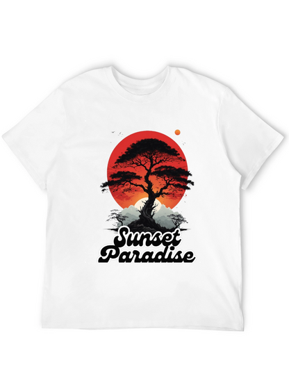 Sunset Paradise Graphic T-Shirt
