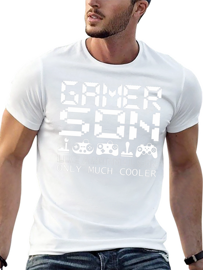 Gamer Son T-Shirt - Cool Graphic Tee