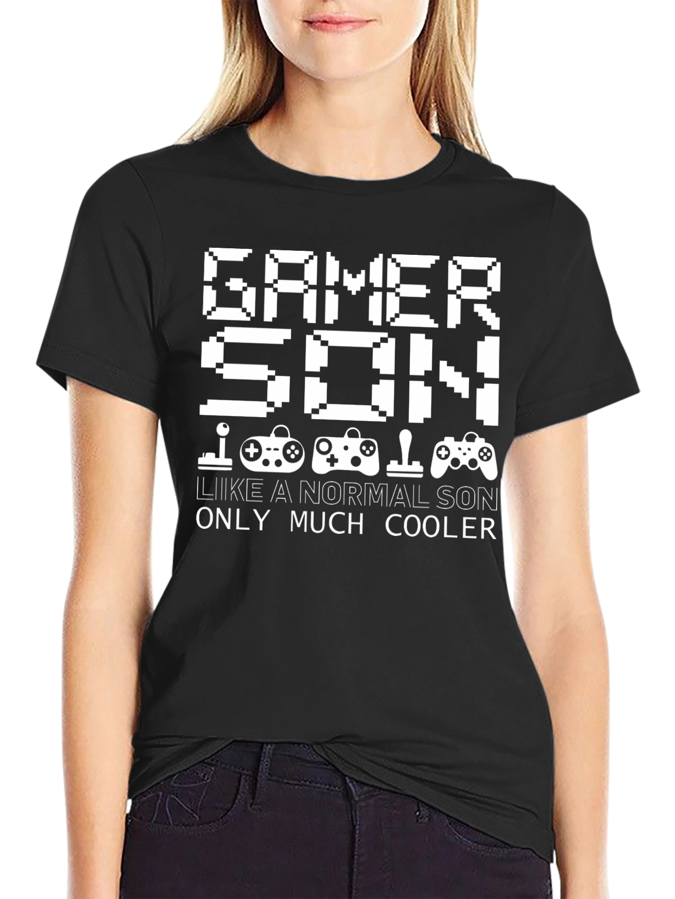 Gamer Son T-Shirt - Cool Graphic Tee
