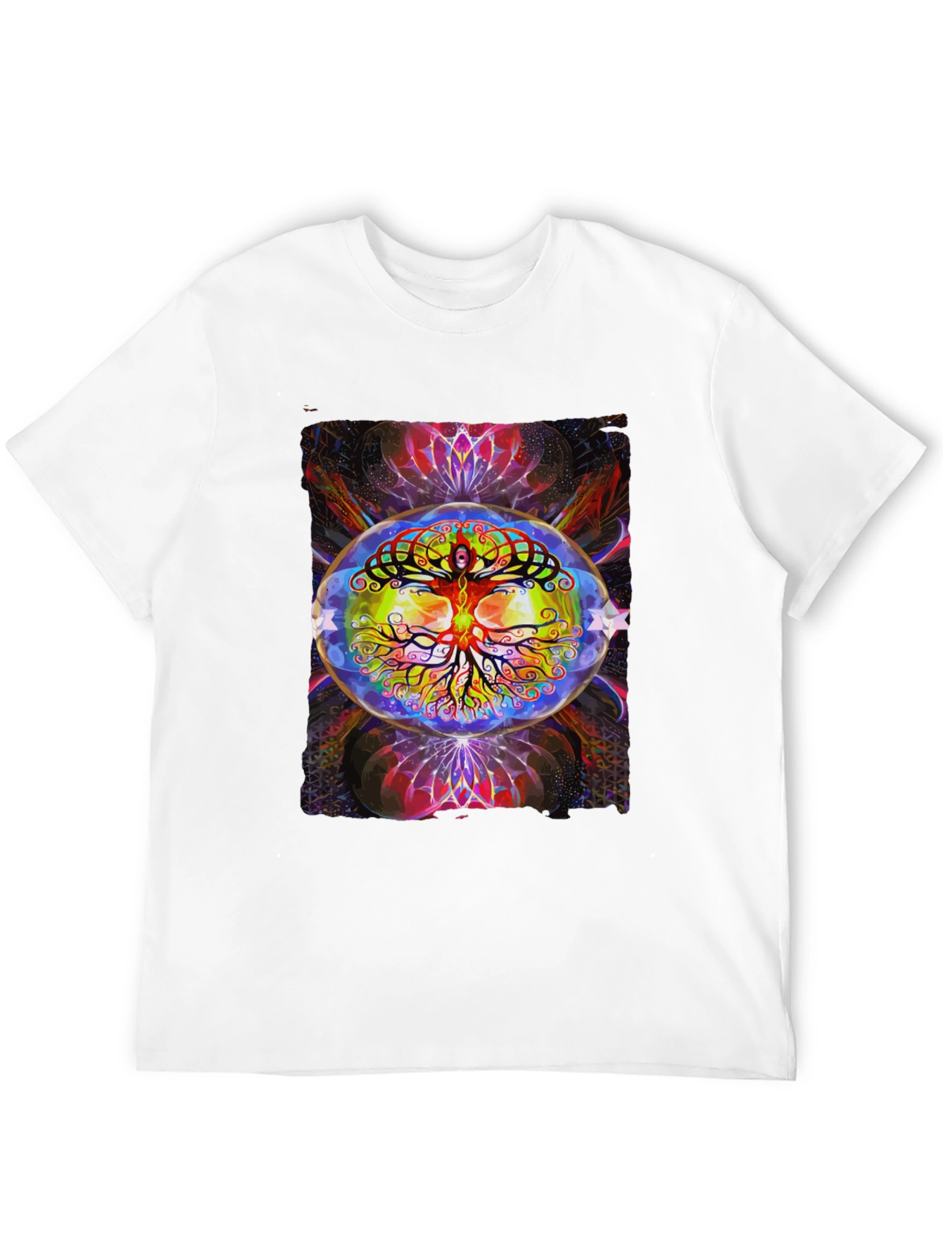Psychedelic Tree of Life Graphic Tee
